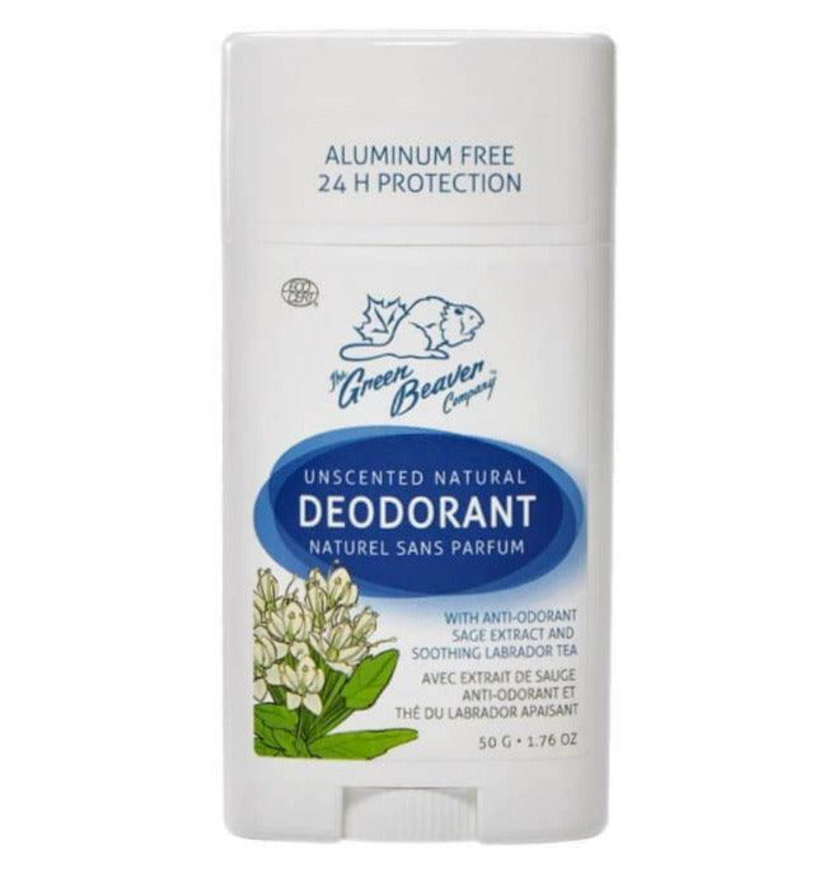 Green Beaver Natural Deodorant Unscented 50g