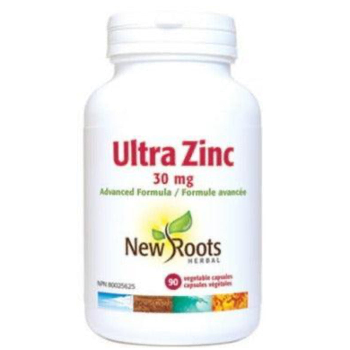 New Roots Ulta Zinc 30mg 90 Veggie Caps