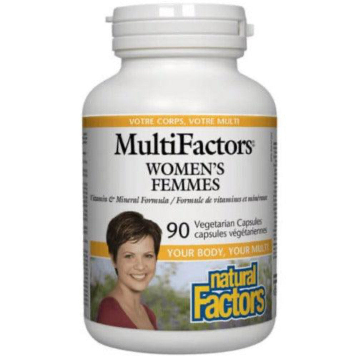 Natural Factors Multi Factors Women's 90 Veggie Caps