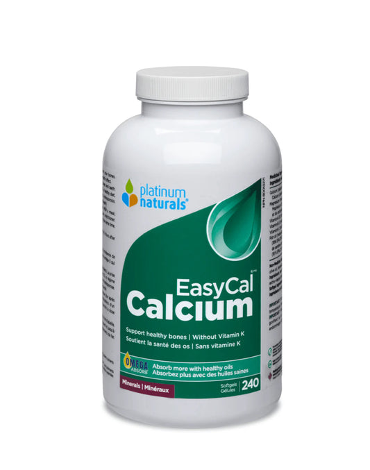 Platinum Naturals Easycal Calcium 240 Softgels