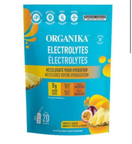 Organika Electrolytes Pineapple Passion 20x3.5g