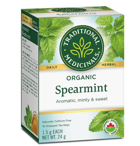 Traditional Medicinals Organic Spearmint 16 Tea Bags