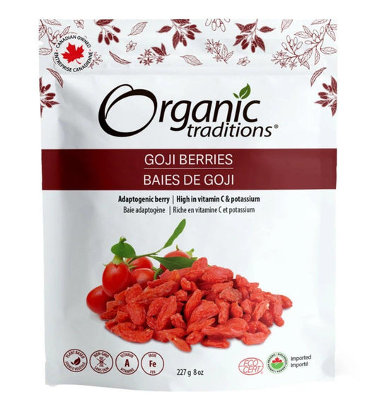 Organic Traditions Goji Berries 227G
