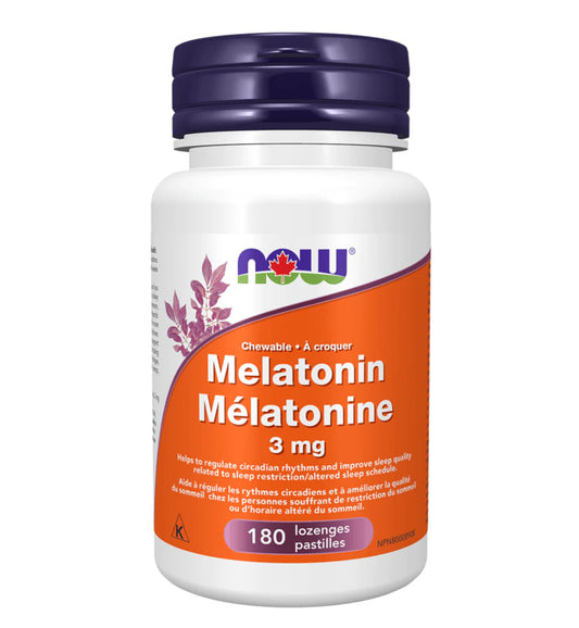 NOW Melatonin 3 mg 180 caps