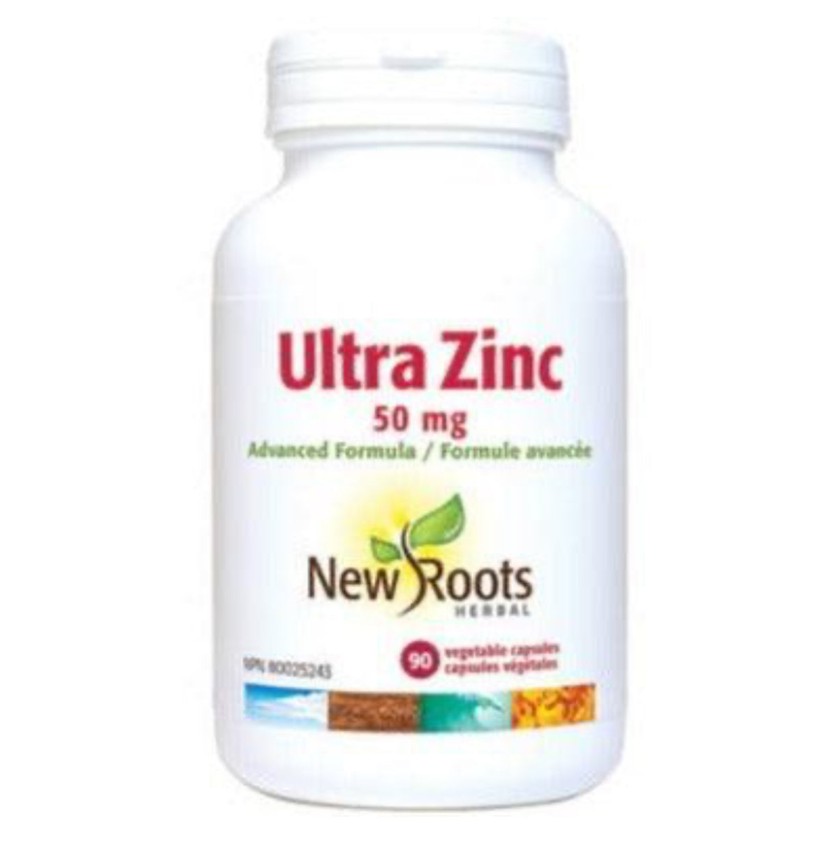 New Roots Ultra Zinc 50mg 90 Veggie Caps