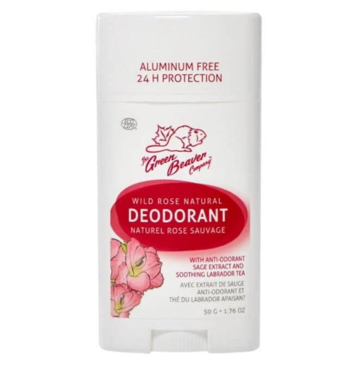 Green Beaver Natural Deodorant Wild Rose 50g