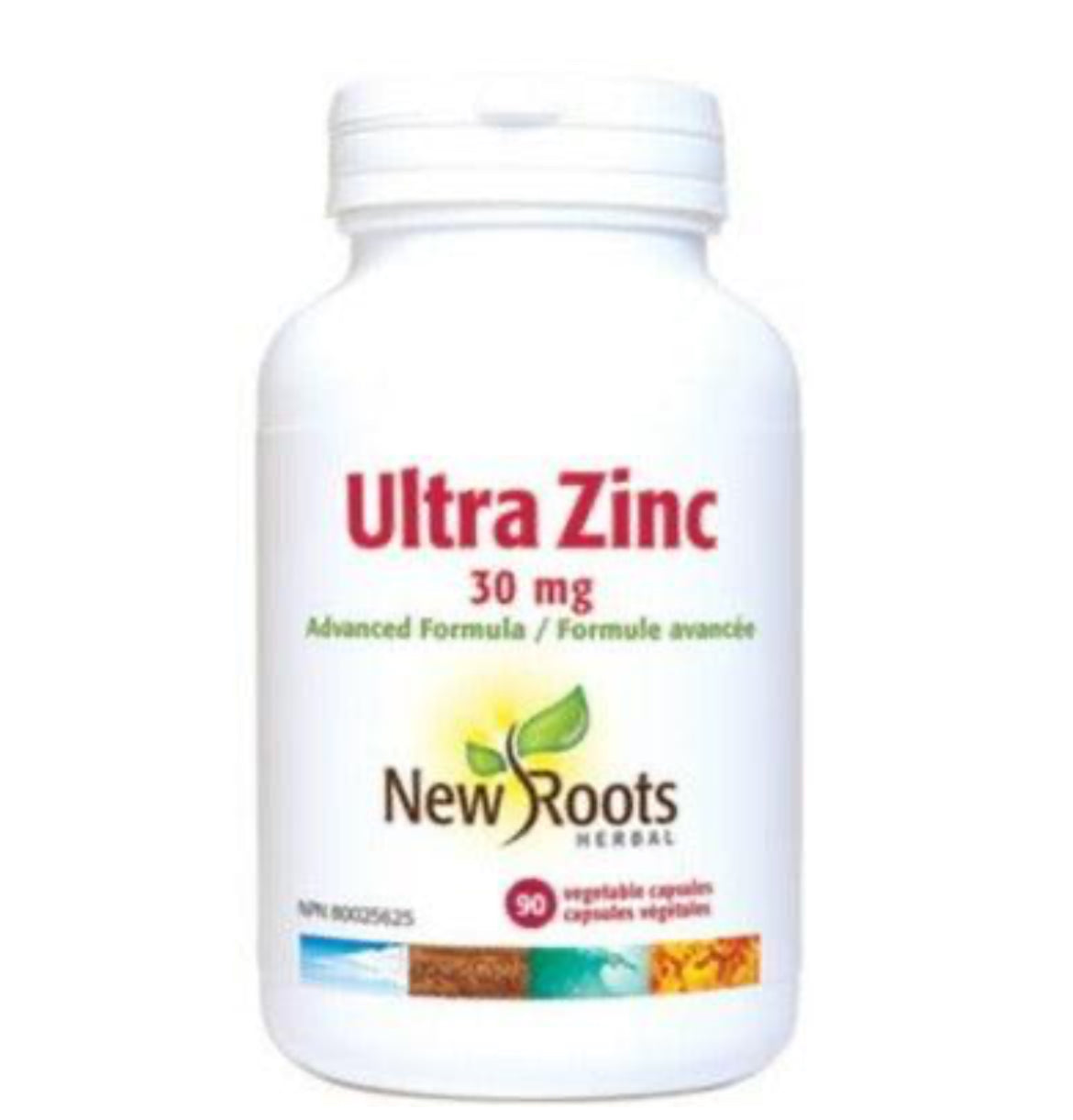 New Roots Ulta Zinc 30mg 90 Veggie Caps