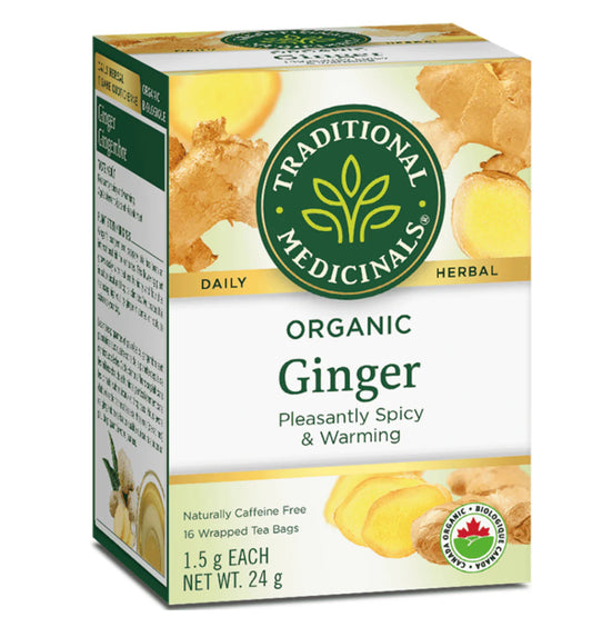 Traditional Medicinals Organic Ginger 16 Tea Bags