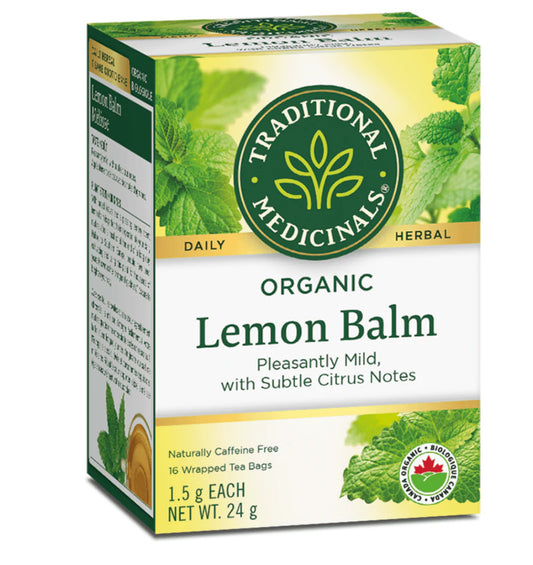 Traditional Medicinals Organic Lemon Balm 16 Tea Bags