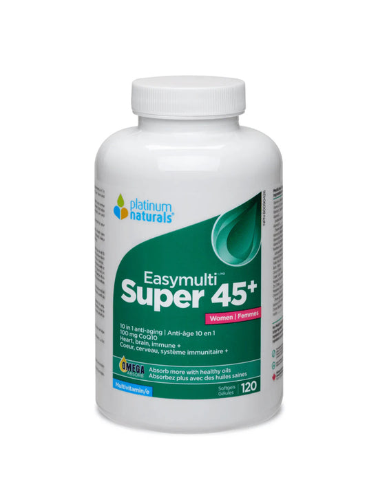 Platinum Naturals Super Easymulti 45+ Women 120 Softgels