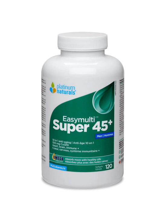 Platinum Naturals Easymulti Super 45+ Men 120 Softgels
