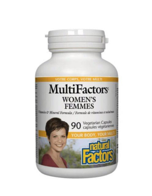 Natural Factors Multi Factors Women's 90 Veggie Caps