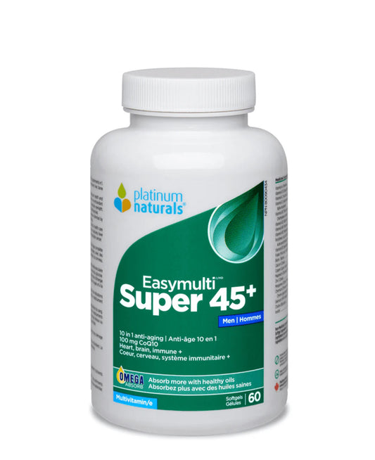 Platinum Naturals Easymulti Super 45+ Men 60 Softgels