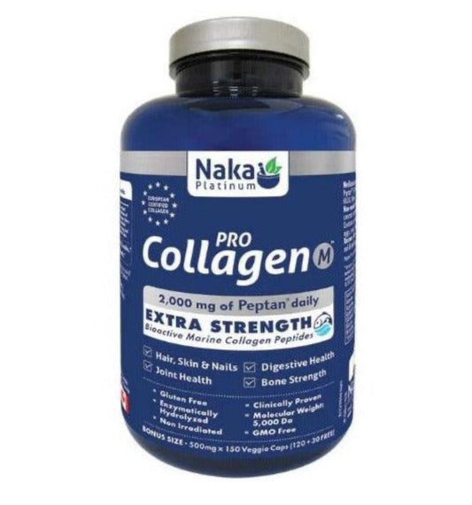 Naka PRO Collagen Marine 2000mg 150 Veggie Caps(120+30 FREE)
