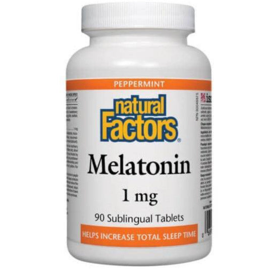 Natural Factors Melatonin 1mg 90 Sublingual Tabs