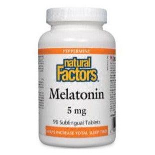 Natural Factors Melatonin 5mg 90 Sublingual Tabs